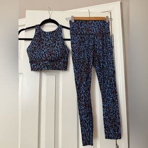 Lululemon Set Wunder train longline Bra (Size 4) , and leggings (Size 2) Women